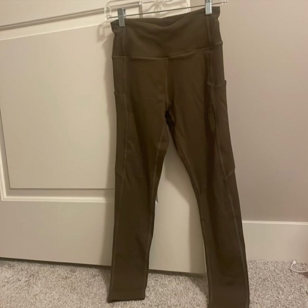 Olive Green Leggings